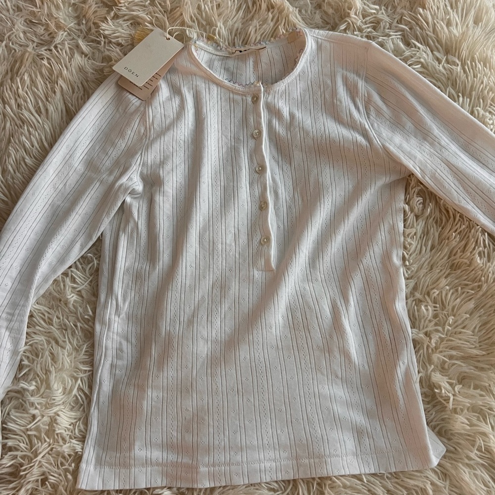 NWT Doen Paola Top- Salt